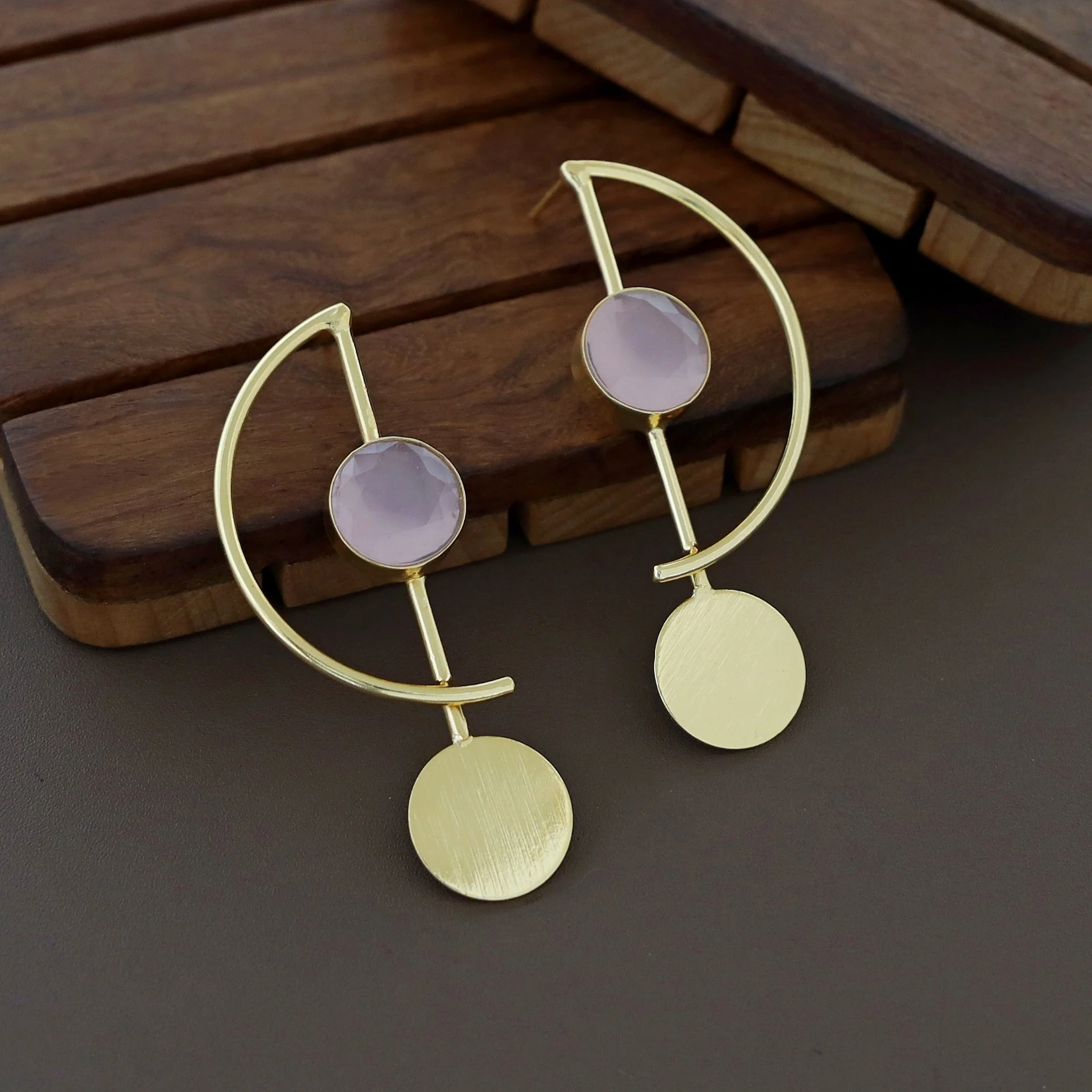 Shape Round Glossy Earring - Image 7