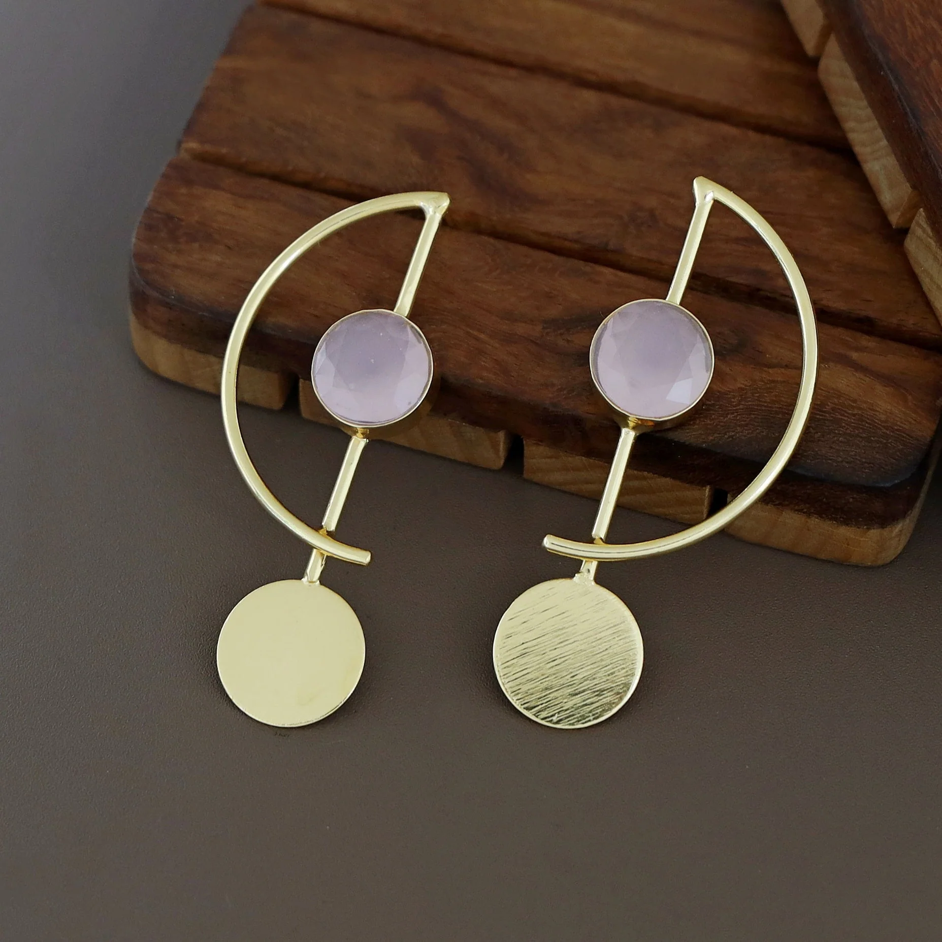 Shape Round Glossy Earring - Image 8